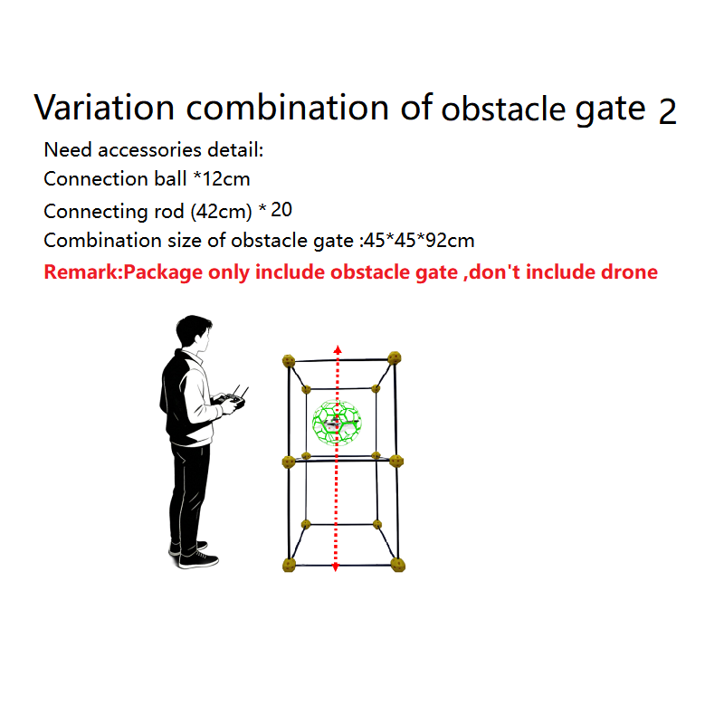 Racing Obstacle Gate Goal Ligh - Drone Racing Flag ulasan dan harga
