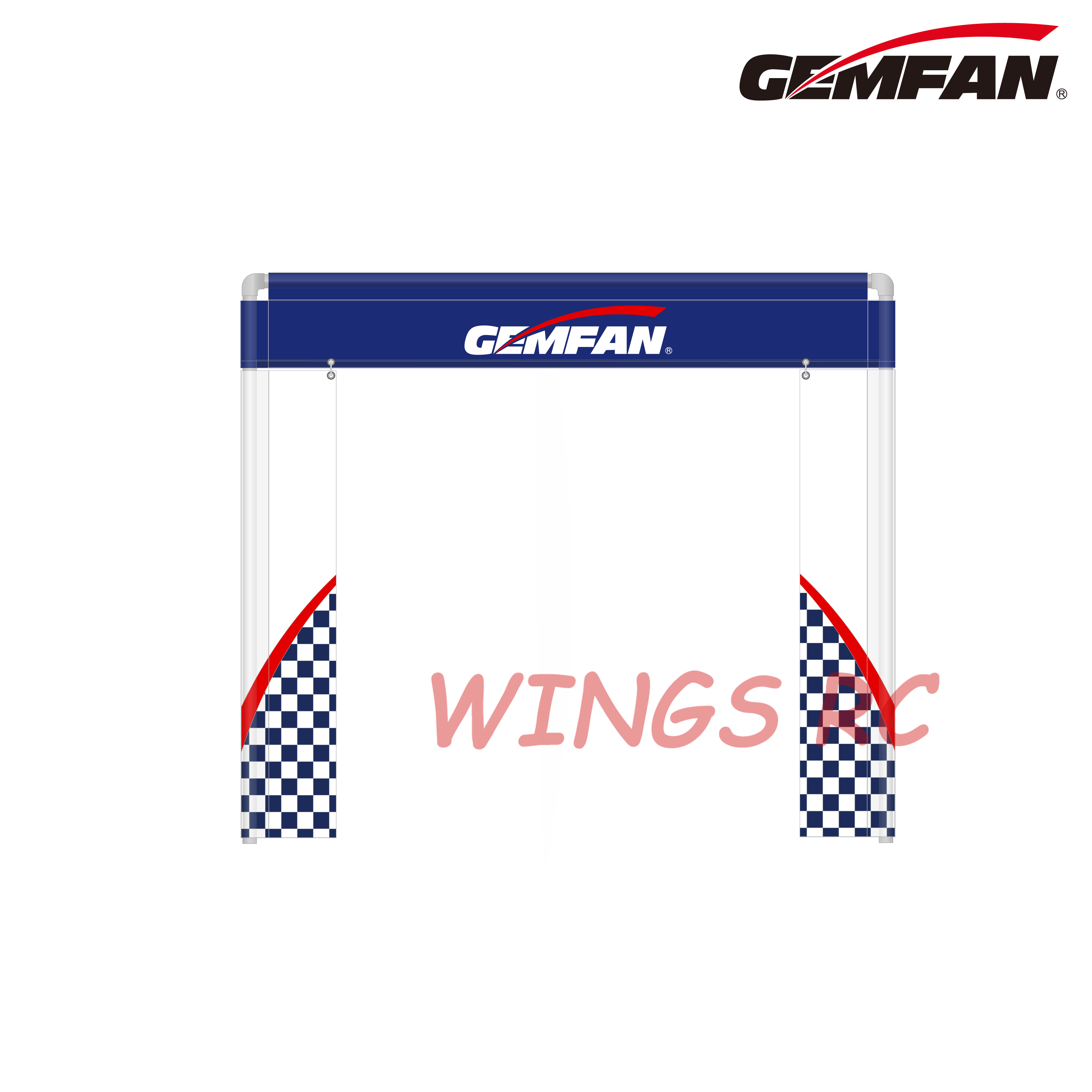 Gemfan 213*183CM FPV Race Gate - Drone Racing Gate ulasan dan harga