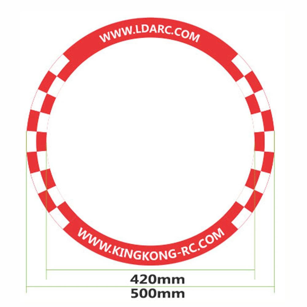 5PCS LDARC 500mm Flying Racing - Drone Racing Flag ulasan dan harga