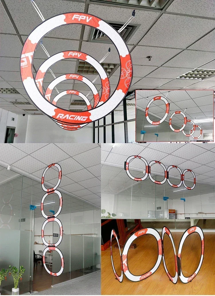 LDARC 765mm Circle Race Gate - Drone Racing Flag ulasan dan harga